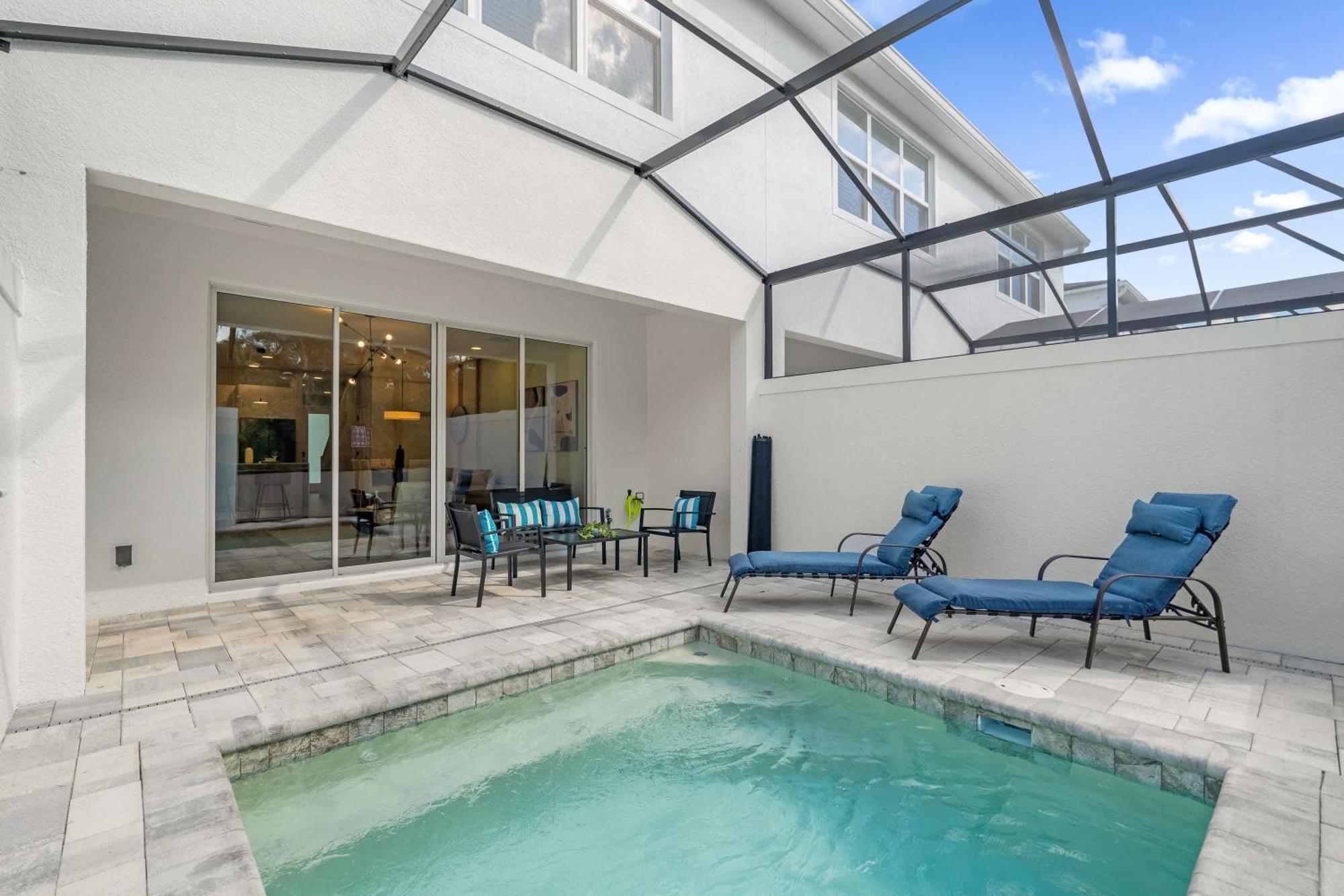 Upstay - Townhouse With Private Pool And Foosball Orlando Exterior foto